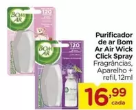 Oferta de Bom Ar - Purificador De Ar Air Wick por R$16,99 em Carrefour