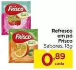 Oferta de Frisco - Refresco Em Pó por R$0,89 em Carrefour