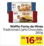 Oferta de De minas - Waffle Forno por R$16,99 em Carrefour