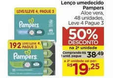 Oferta de Pampers - Lenço Umedecido por R$38,49 em Carrefour