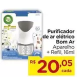 Oferta de Bom Ar - Purificador De Ar Elétrico por R$20,05 em Carrefour