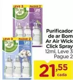 Oferta de Bom Ar - Purificador De Ar Air Wick por R$21,55 em Carrefour