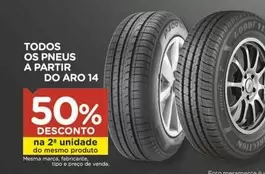 Oferta de Aro - Todos Os Pneus A Partir Do  14 em Carrefour