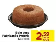 Oferta de Sabores - Bolo Seco por R$2,59 em Carrefour