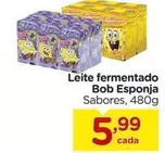 Oferta de Nestlé - Leite Fermentado Bob Esponja por R$5,99 em Carrefour