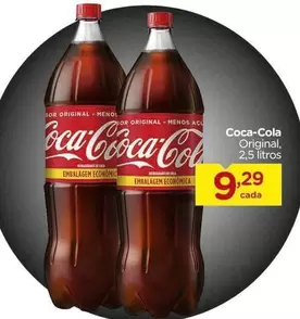 Oferta de Coca-Cola - Original por R$9,29 em Carrefour