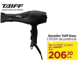 Oferta de Taiff - Secador Easy por R$206,1 em Carrefour