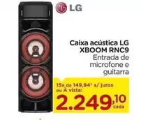 Oferta de LG - Caixa Acústica Xboom Rnc9 por R$2249,1 em Carrefour