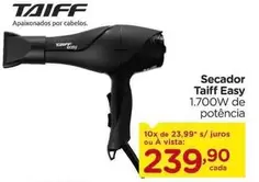 Oferta de Taiff - Secador Easy por R$239,9 em Carrefour