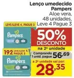 Oferta de Pampers - Lenço Umedecido por R$56,69 em Carrefour