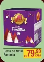 Oferta de De   - Cesta De Natal Fantasia por R$79,9 em Max Atacadista