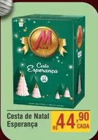 Oferta de De   - Cesta De Natal Esperanca por R$44,9 em Max Atacadista