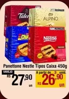 Oferta de Nestlé - Panettone Tipos Caixa por R$27,9 em Max Atacadista