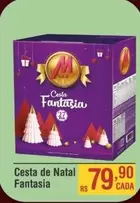 Oferta de De   - Cesta De Natal Fantasia por R$79,9 em Max Atacadista