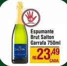 Oferta de Salton - Espumante Brut por R$23,49 em Max Atacadista