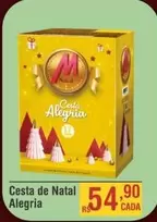 Oferta de De   - Cesta De Natal Alegria por R$54,9 em Max Atacadista