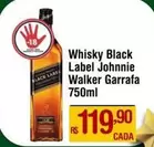 Oferta de Johnnie Walker - Whisky Black Label por R$119,9 em Max Atacadista