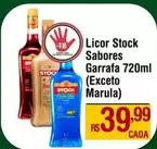 Oferta de Stock - Licor por R$39,99 em Max Atacadista