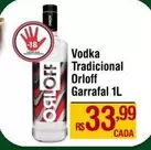 Oferta de Tradicional - Vodka Tradicional Orloff por R$33,99 em Max Atacadista