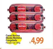 Oferta de Bovina - Carne Bovina Moída Rkátima Congelada por R$4,99 em Atacadão