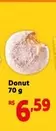 Oferta de Donut por R$6,59 em Extra