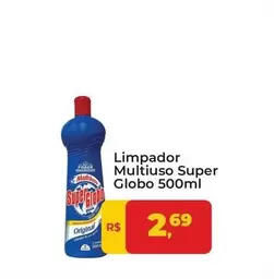 Oferta de Super Globo - Limpador Multiuso  por R$2,69 em Tonin Superatacado