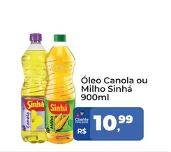 Oferta de Sinha - Óleo Canola Ou Milho por R$10,99 em Tonin Superatacado