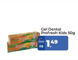 Oferta de Profresh - Gel Dental Kids por R$1,49 em Tonin Superatacado