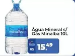 Oferta de Minalba - Água Mineral S/Gás por R$15,49 em Tonin Superatacado