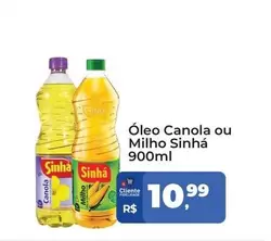 Oferta de Sinha - Óleo Canola Ou Milho por R$10,99 em Tonin Superatacado