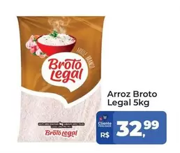 Oferta de Broto Legal - Arroz por R$32,99 em Tonin Superatacado