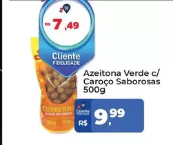 Oferta de Saborosas - Azeitona Verde C/ Caroço por R$9,99 em Tonin Superatacado