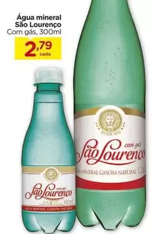 Oferta de São Lourenço - Água mineral por R$2,79 em Carrefour