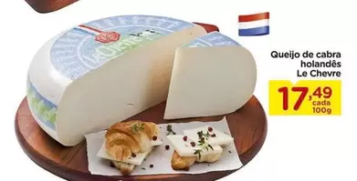 Oferta de De   - Queijo De Cabra Holandés por R$17,49 em Carrefour