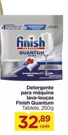 Oferta de Finish - Detergente Para Maquina Lava-louças Quantum por R$32,89 em Carrefour