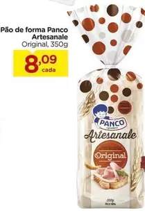 Oferta de De   - Pão De Forma Panco Artesanale por R$8,09 em Carrefour