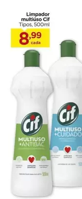 Oferta de Cif - Limpador Multiuso por R$8,99 em Carrefour