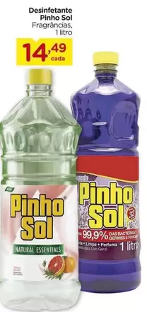 Oferta de Pinho Sol - Desinfetante por R$14,49 em Carrefour