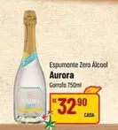 Oferta de Aurora - Espumante Zero Álcool por R$32,9 em Super Muffato