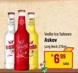 Oferta de Askov - Vodka Ice Sabores por R$6,99 em Super Muffato