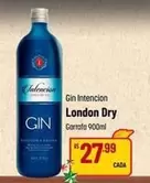 Oferta de Intencion - Gin  London Dry por R$27,99 em Super Muffato