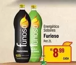 Oferta de Furioso - Energético por R$8,99 em Super Muffato