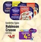 Oferta de Casa - Sardinha Tipos Robinson Crusoe por R$4,89 em Super Muffato