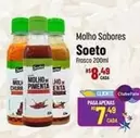 Oferta de Molho - Molho Sabores por R$8,49 em Super Muffato