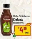 Oferta de Elefante - Molho De Barbecue por R$4,99 em Super Muffato