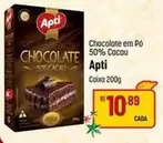 Oferta de Apti - Chocolate Em Pó 50% Cacau por R$10,89 em Super Muffato