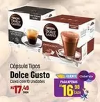 Oferta de Dolce Gusto - Cápsula Tipos por R$17,49 em Super Muffato