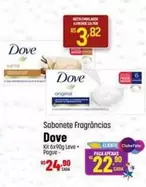 Oferta de Dove - Sabonete Fragrancias por R$24,9 em Super Muffato