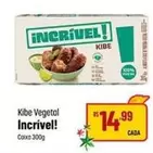 Oferta de Kibe Vegetal por R$14,99 em Super Muffato