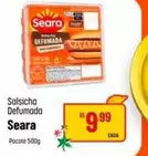 Oferta de Seara - Salsicha Defumada por R$9,99 em Super Muffato